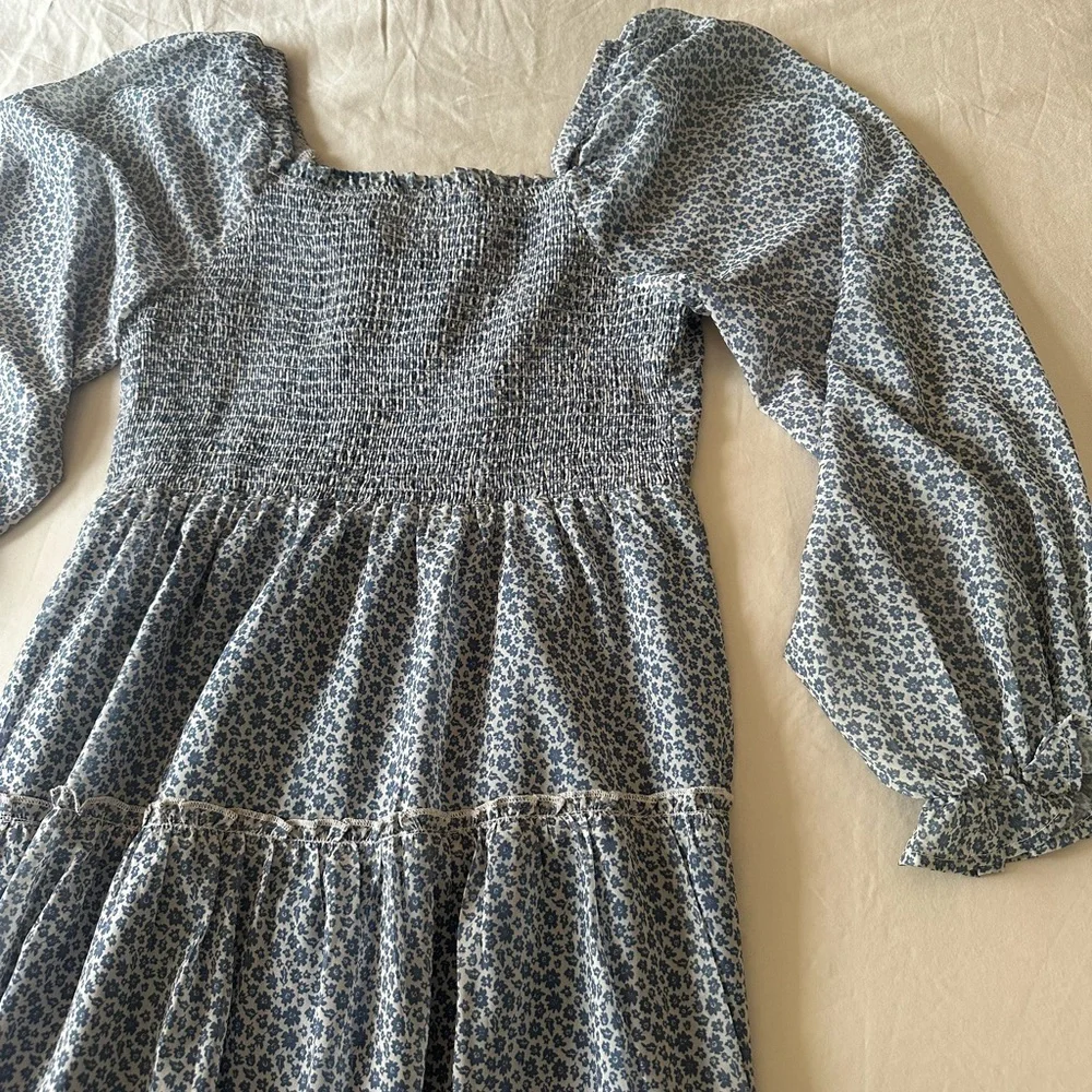 Hayden Smocked Floral Dress, Size S, EUC - Picture 9 of 11